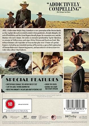 Golden Discs DVD 1923: A Yellowstone Origin Story - Taylor Sheridan [DVD]