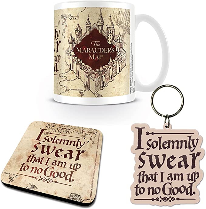 Golden Discs Posters & Merchandise Harry Potter The Marauders Map [Gift Set]