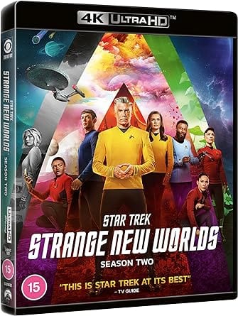 Golden Discs 4K Blu-Ray Star Trek: Strange New Worlds - Season 2 - Anson Mount [4K UHD]