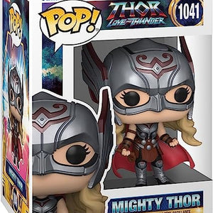 Golden Discs Posters & Merchandise Funko POP! Marvel: Thor: Love and Thunder - Mighty Thor [Toys]