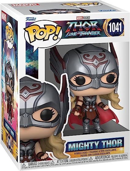 Golden Discs Posters & Merchandise Funko POP! Marvel: Thor: Love and Thunder - Mighty Thor [Toys]