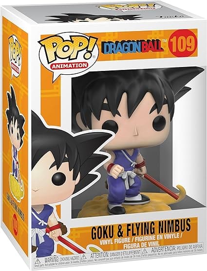 Golden Discs Toys Funko POP! Vinyl - Dragonball Z - Goku and Nimbus Figure [Toys]