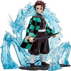 Golden Discs Toys Demon Slayer Tanjiro Kamado 5-Inch Deluxe Action Figure [Toys]