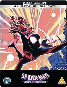 Golden Discs 4K Blu-Ray Spider-Man: Across The Spider-Verse (Steelbook) - Joaquim Dos Santos [4K UHD]