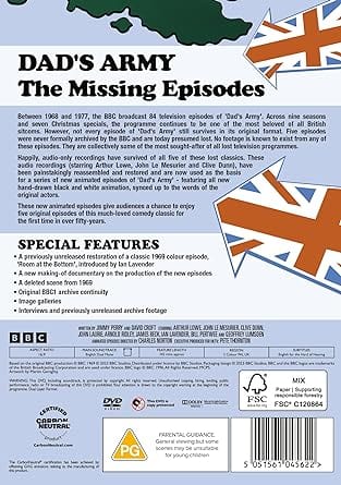 Golden Discs DVD Dad's Army: The Missing Episodes [DVD]