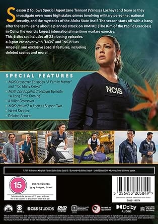 Golden Discs DVD NCIS Hawai'i: Season Two - Vanessa Lachey [DVD]