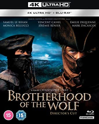 Golden Discs 4K Blu-Ray Brotherhood Of The Wolf (Director's Cut) - Christophe Gans [4K UHD]