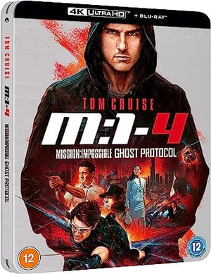 Golden Discs 4K Blu-Ray Mission Impossible: Ghost Protocol (Steelbook) - Brad Bird [4K UHD]