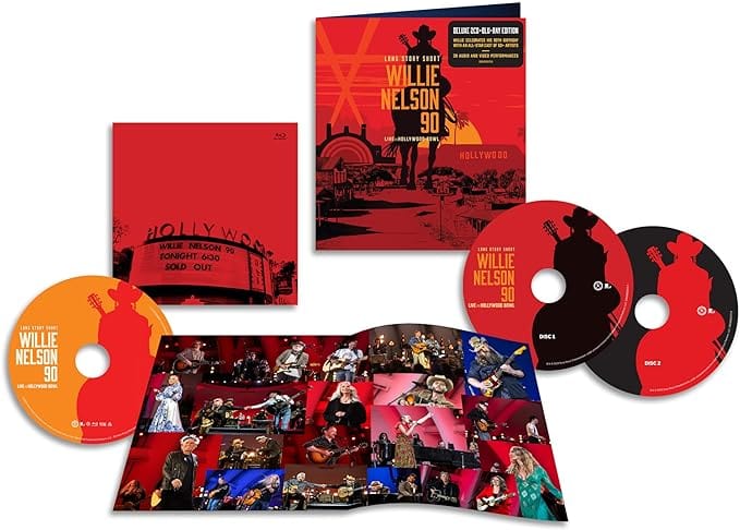 Golden Discs CD Long Story Short: Willie Nelson 90 Live at the Hollywood Bowl - Various Artists [CD]