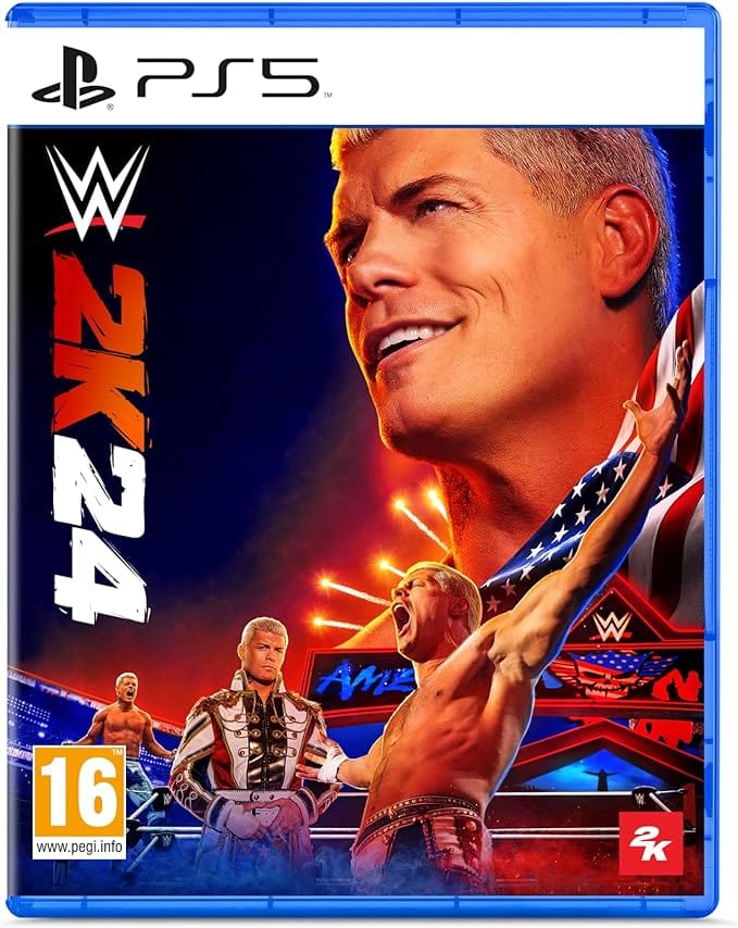 Golden Discs Pre-Order Games WWE 2K24 [PS5 Games]