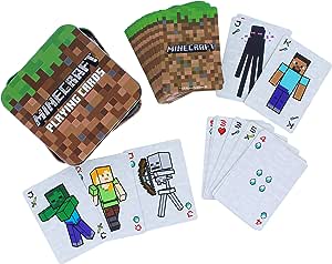 Golden Discs Posters & Merchandise Minecraft Playing Cards with Embossed Storage Tin [Posters & Merchandise]