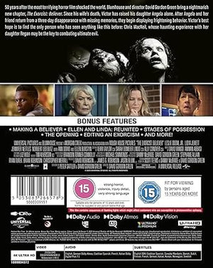 Golden Discs 4K Blu-Ray The Exorcist: Believer - David Gordon Green [4K UHD]