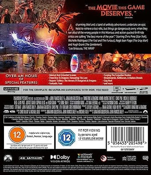Golden Discs 4K Blu-Ray Dungeons & Dragons: Honour Among Thieves - John Francis Daley [4K UHD]