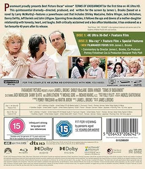 Golden Discs BLU-RAY Terms of Endearment - James L. Brooks [4K UHD]
