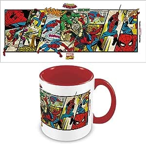 Golden Discs Posters & Merchandise Marvel Comics Spider Man Red [Mug]