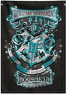 Golden Discs Posters & Merchandise Harry Potter Hogwarts Houses Decorative Flag [Posters & Merchandise]
