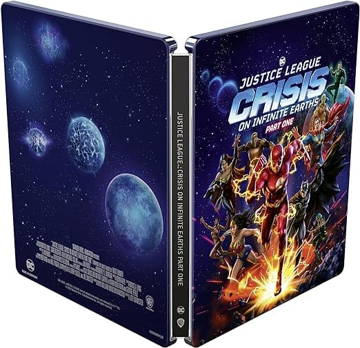 Golden Discs Justice League: Crisis On Infinite Earths - Part One (Steelbook) - Jeff Wamester [4K UHD]