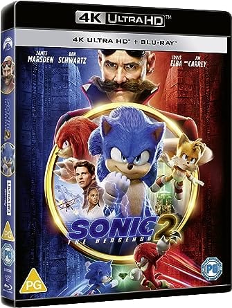 Golden Discs 4K Blu-Ray Sonic the Hedgehog 2 - Jeff Fowler [4K UHD]