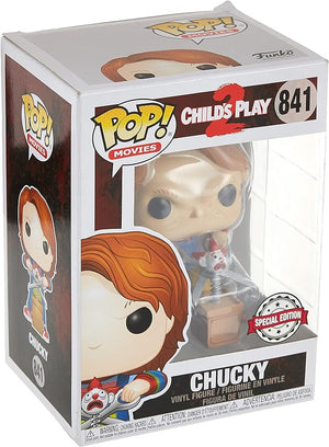 Funko POP! Movies: Child's Play 2 - Chucky with Buddy & Scissors [Toys]