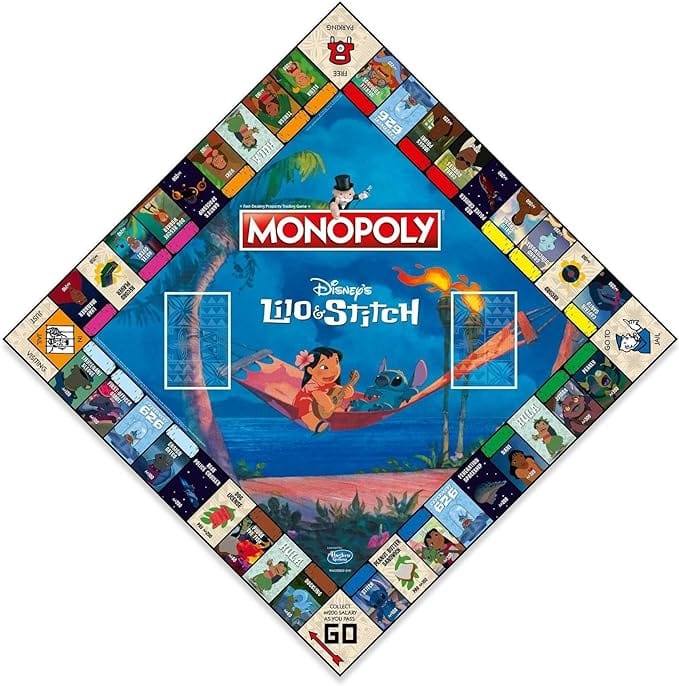 Golden Discs Toys Lilo and Stitch Monopoly Board Game [Toys]