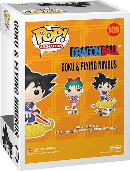Funko POP! Vinyl Dragonball Z Goku and Nimbus Figure [Toys