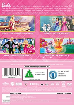 Golden Discs DVD Barbie Princess Collection [DVD]