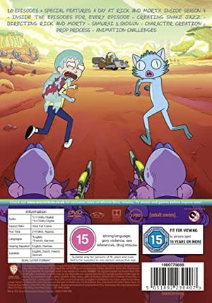 Golden Discs Boxsets RICK & MORTY: The Complete Fourth Season DVD [Boxsets]