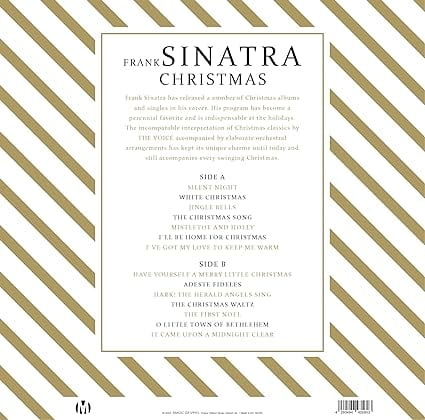 Golden Discs VINYL Christmas (White Edition) - Frank Sinatra [Colour Vinyl]