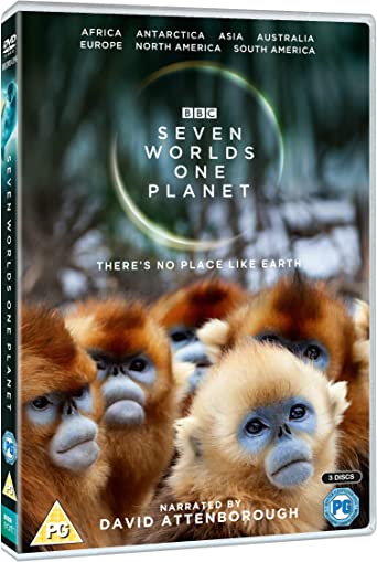 Golden Discs DVD Seven Worlds, One Planet - Sir David Attenborough [DVD]