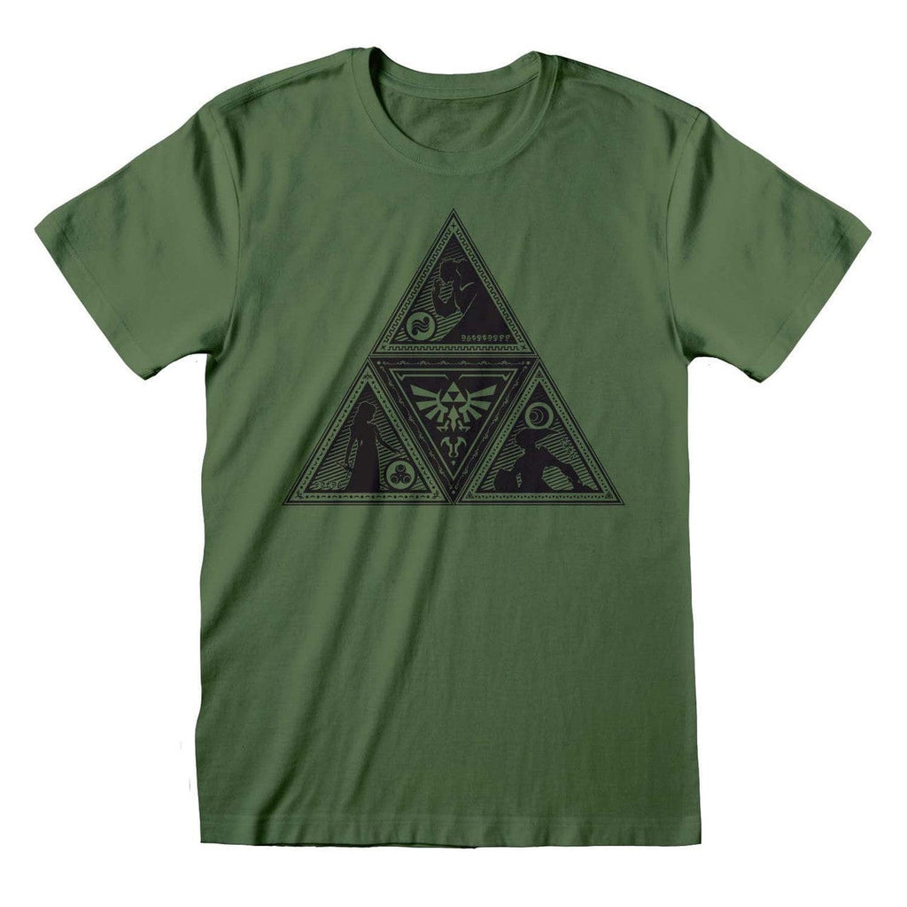 Golden Discs T-Shirts Legend Of Zelda - Triforce Deco - Large [T-Shirts]