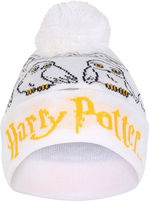 Harry Potter Pom-Pom Beanie Hedwig Snow Beanies [Hat]