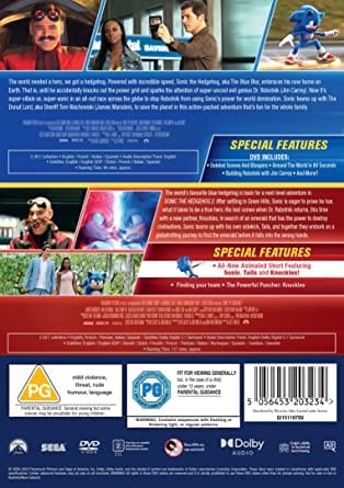 Golden Discs DVD Sonic the Hedgehog: 2-movie Collection - Jeff Fowler [DVD]