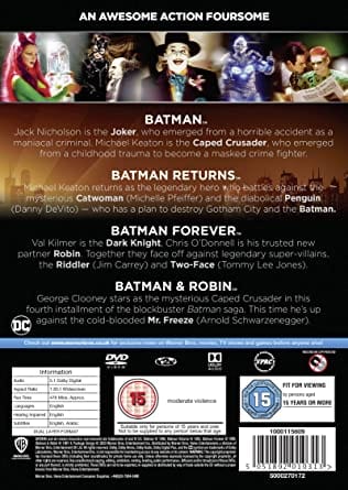 Golden Discs DVD Batman: The Motion Picture Anthology - Tim Burton [DVD]