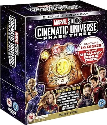Golden Discs Marvel Studios Cinematic Universe: Phase Three - Part Two - Joe Russo [4K UHD]