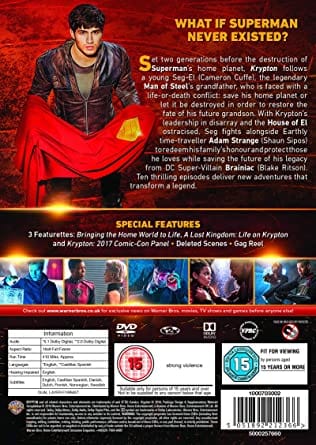 Golden Discs DVD Krypton: The First Season - David S. Goyer [DVD]