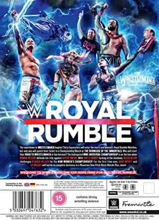 Golden Discs DVD WWE: Royal Rumble 2023 [DVD]