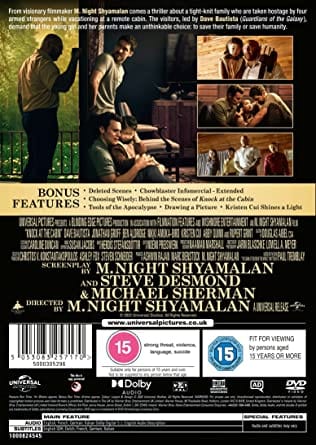 Golden Discs DVD Knock at the Cabin - M. Night Shyamalan [DVD]