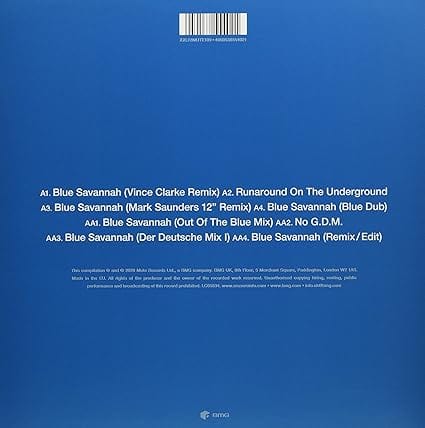 Golden Discs VINYL Erasure (RSD 2020) - Blue Savannah [Colour Vinyl]