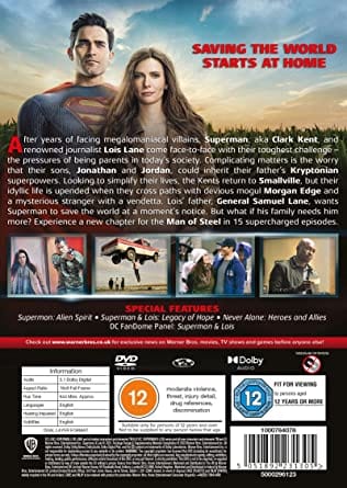Golden Discs DVD Superman & Lois: Season One - Greg Berlanti [DVD]