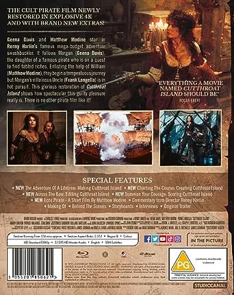 Golden Discs BLU-RAY Cutthroat Island - Renny Harlin [Blu-Ray]