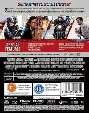Golden Discs 4K Blu-Ray Mission: Impossible: Fallout (Steelbook) - Christopher McQuarrie [4K UHD]