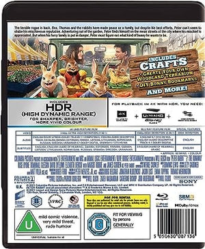 Golden Discs 4K Blu-Ray Peter Rabbit 2 - Will Gluck [4K UHD]