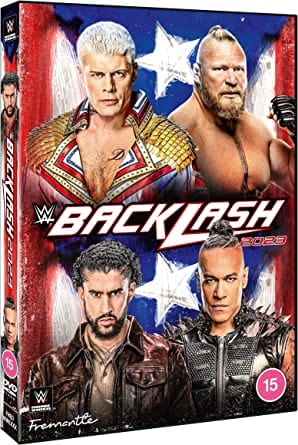 Golden Discs DVD WWE: Backlash 2023 [DVD]