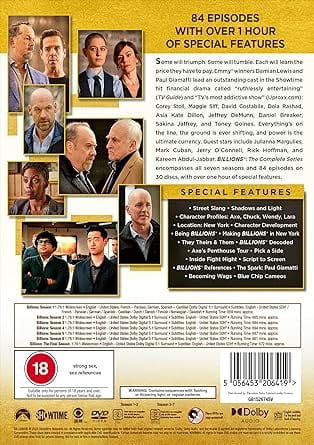 Golden Discs DVD Billions: The Complete Series - Damian Lewis [DVD]