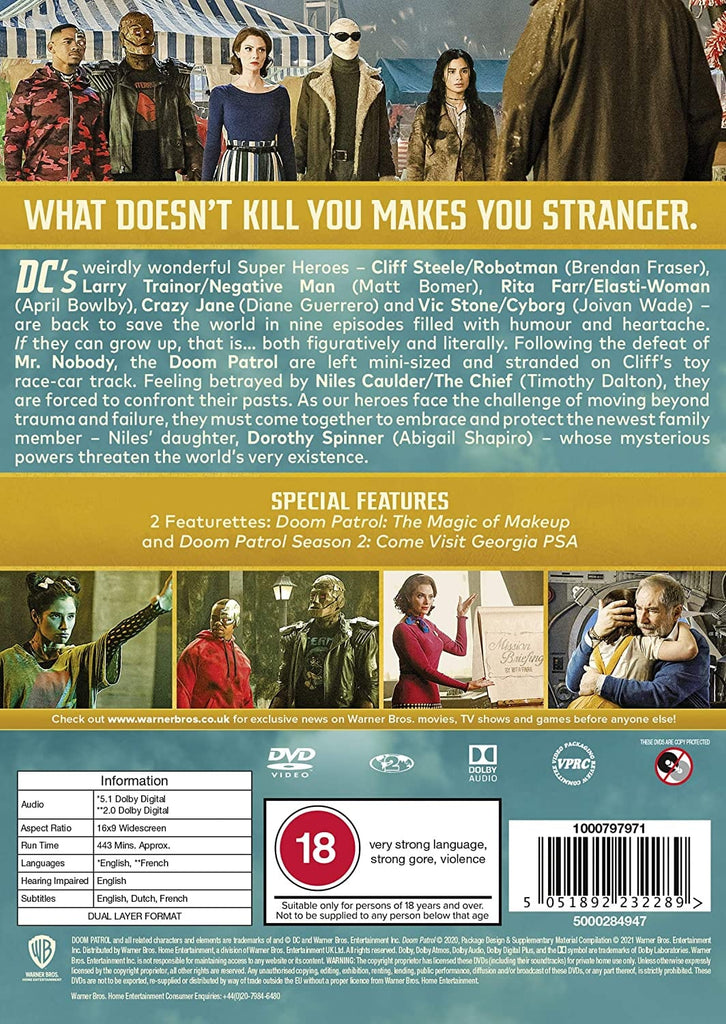 Golden Discs DVD Doom Patrol: The Complete Second Season - Jeremy Carver [DVD]
