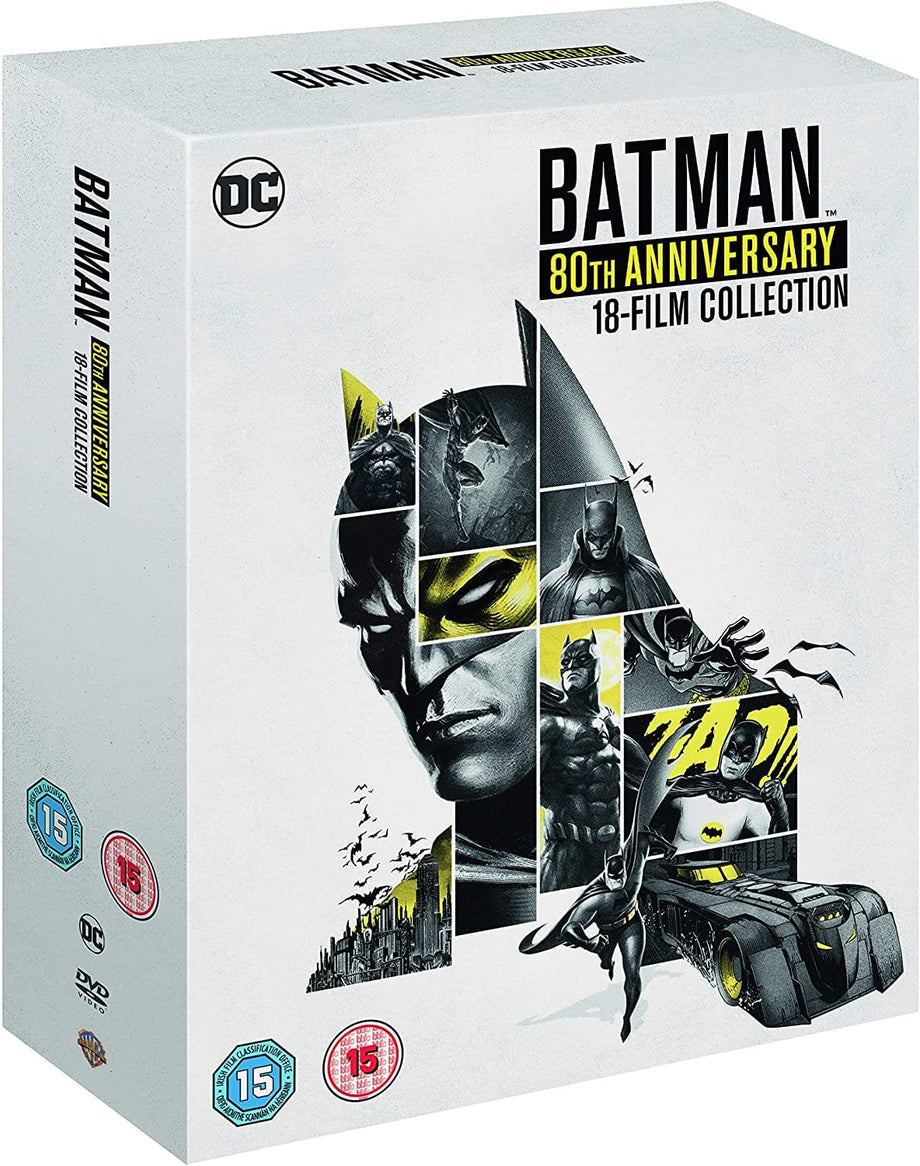 Batman: 80th Anniversary 18-film Collection [Boxsets] – Golden Discs