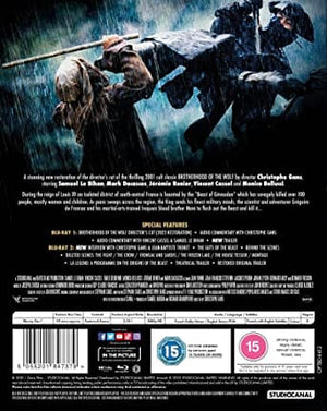 Golden Discs BLU-RAY Brotherhood Of The Wolf (Director's Cut) (2 Discs) - Christophe Gans [Blu-Ray]