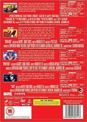 Golden Discs DVD Boxsets Marvel Anime Collection - Kenichi Shimizu [DVD Boxsets]
