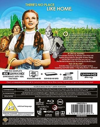 Golden Discs 4K Blu-Ray The Wizard of Oz [4K UHD]
