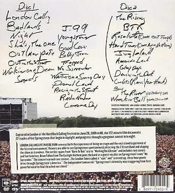 Golden Discs DVD Bruce Springsteen & The E St's London Calling: Live in Hyde Park [DVD]